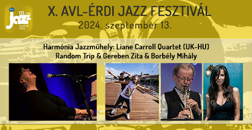 Harmónia Jazzműhely: Liane Carroll Quartet (UK-HU) & Random Trip & Gereben Zita & Borbély Mihály